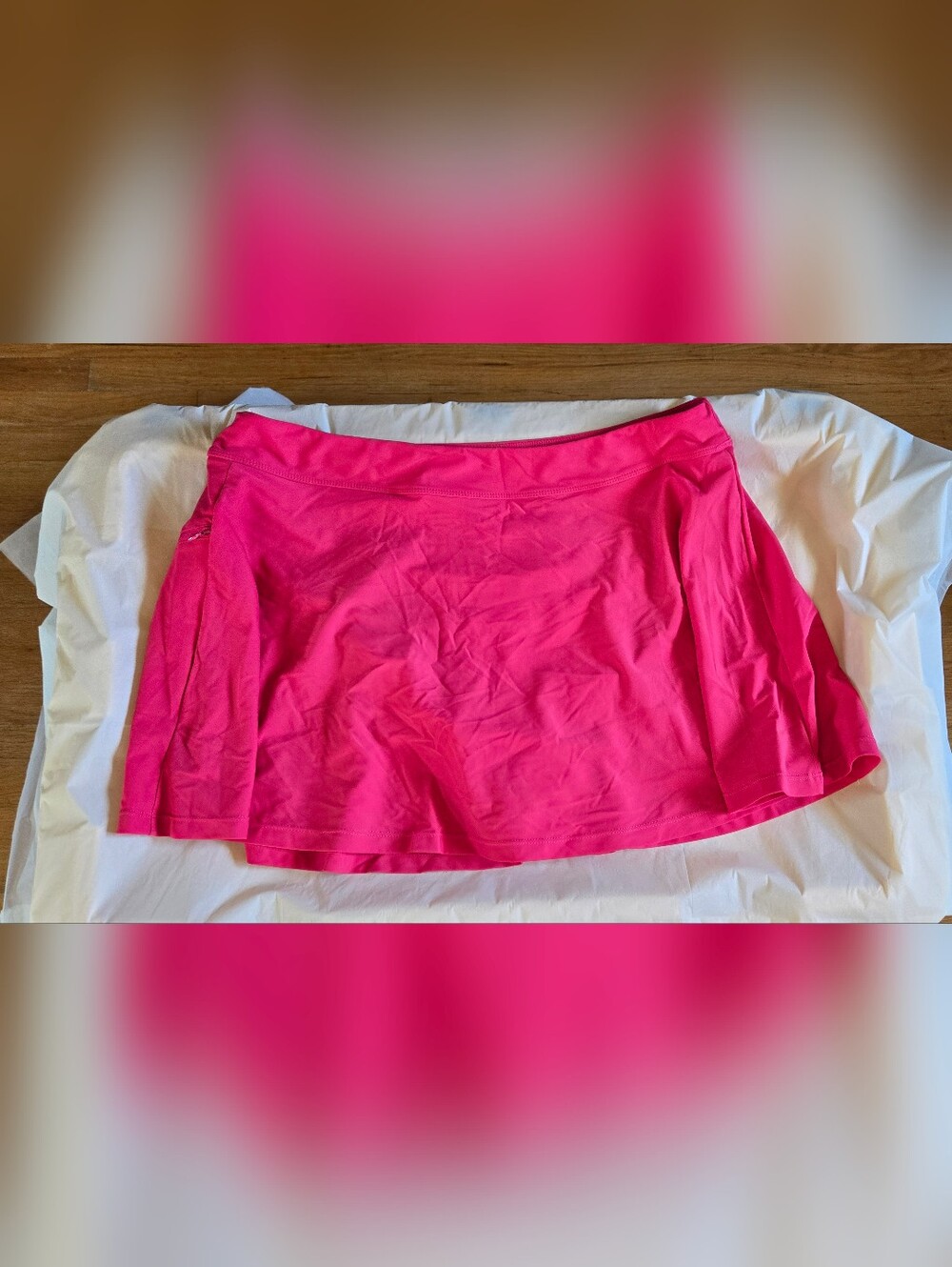 Baleaf Bright Pink Swim Skort